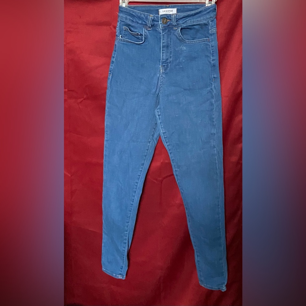 Trendy Blue Skinny Jeans for Women